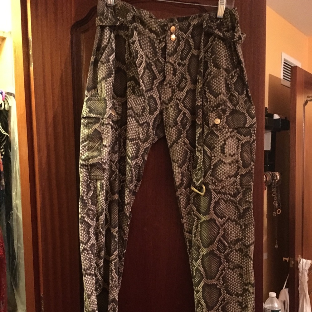 Michael Kors Python Print pants